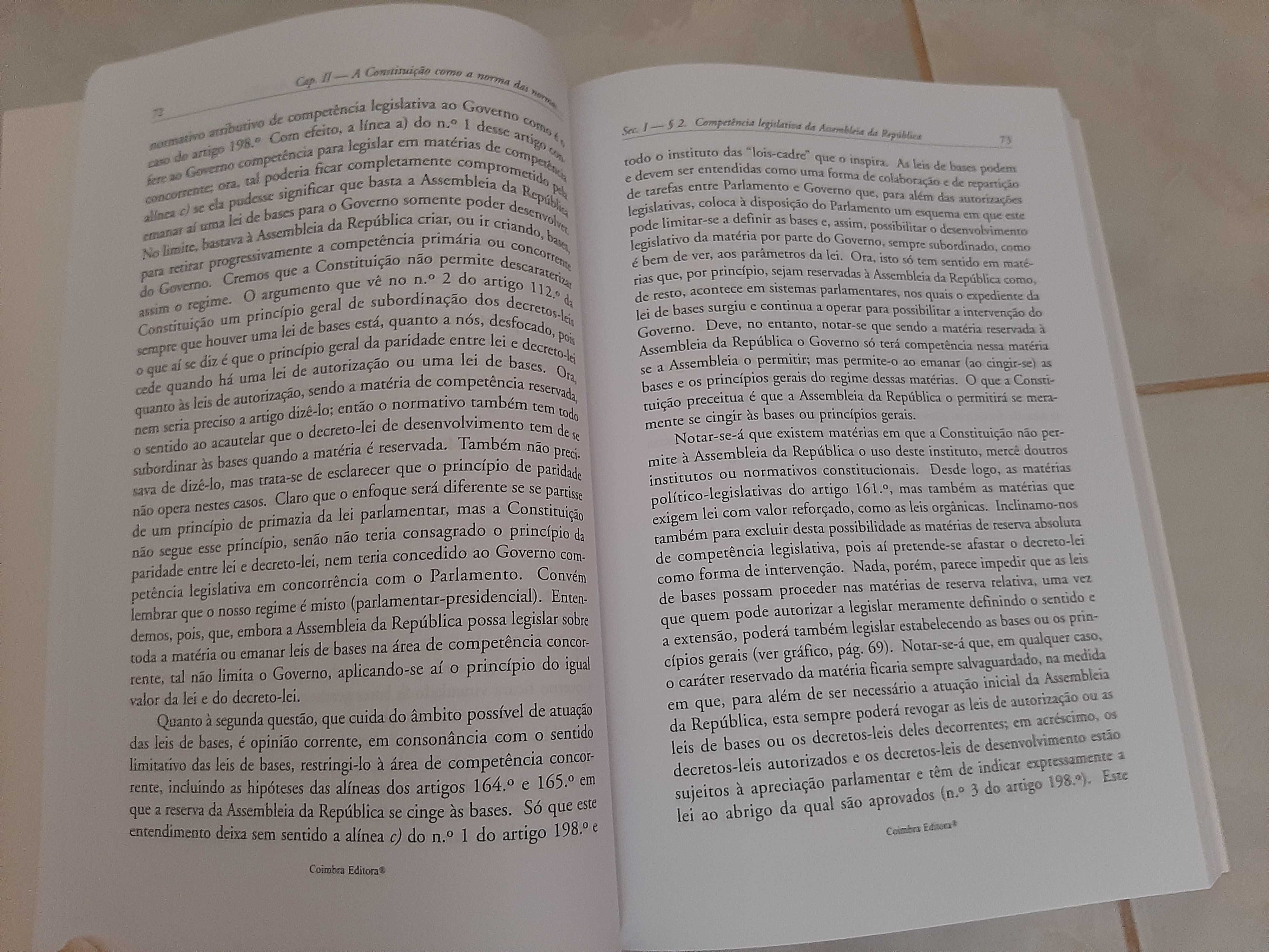 Direito Constitucional - O Sistema Constitucional Português Afonso Vaz