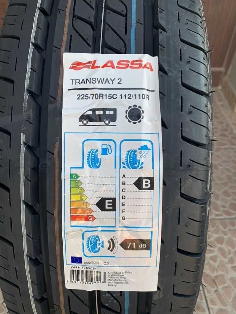 Літня шина Lassa Transway 2 225/70 R15C 112110r !!!