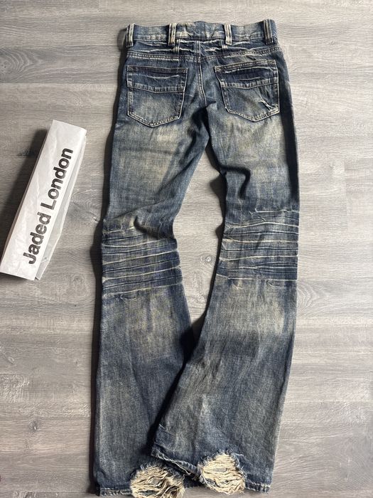 jaded london flared jeans