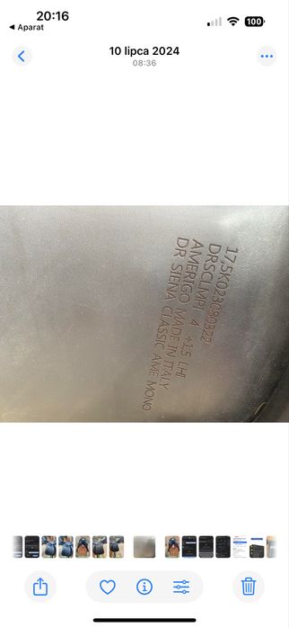 Siodło amerigo 17.5