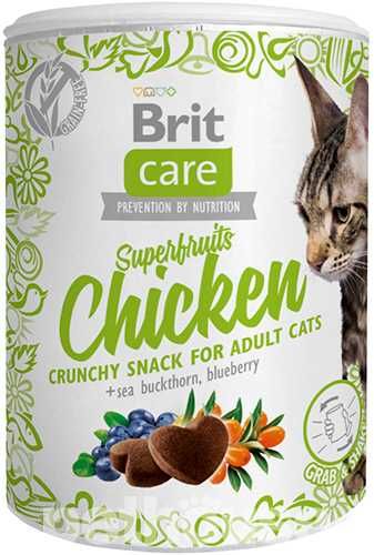 Ласощі Brit Care Cat SUPERFRUITS 300 грам для котів.5 Видів Суперфрутс