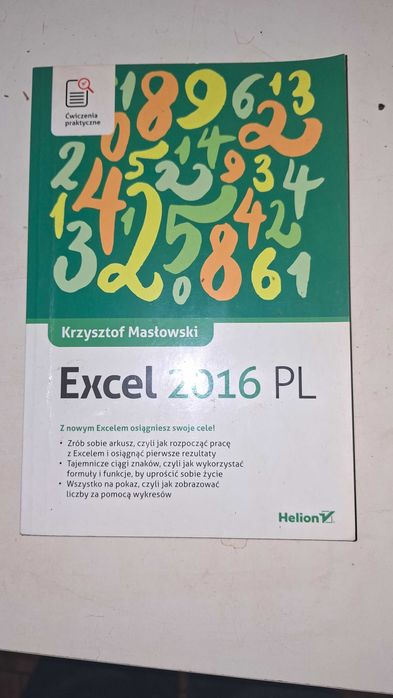 książka podrecznik excel 2016 PL