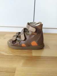 Sandałki Memo 25 sandały chłopięce 16,5 cm buty na lato skóra kozia