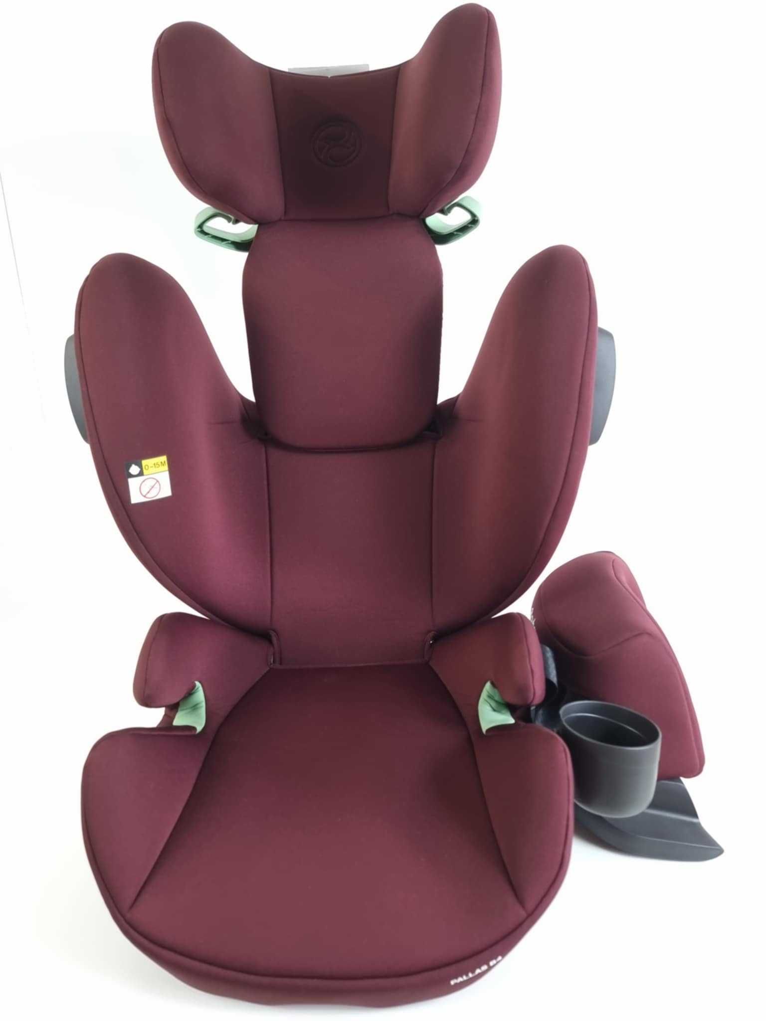 NOWY Fotelik Cybex Pallas B4 i-Size isofix 76-150 cm 9-50 kg Rumba Red