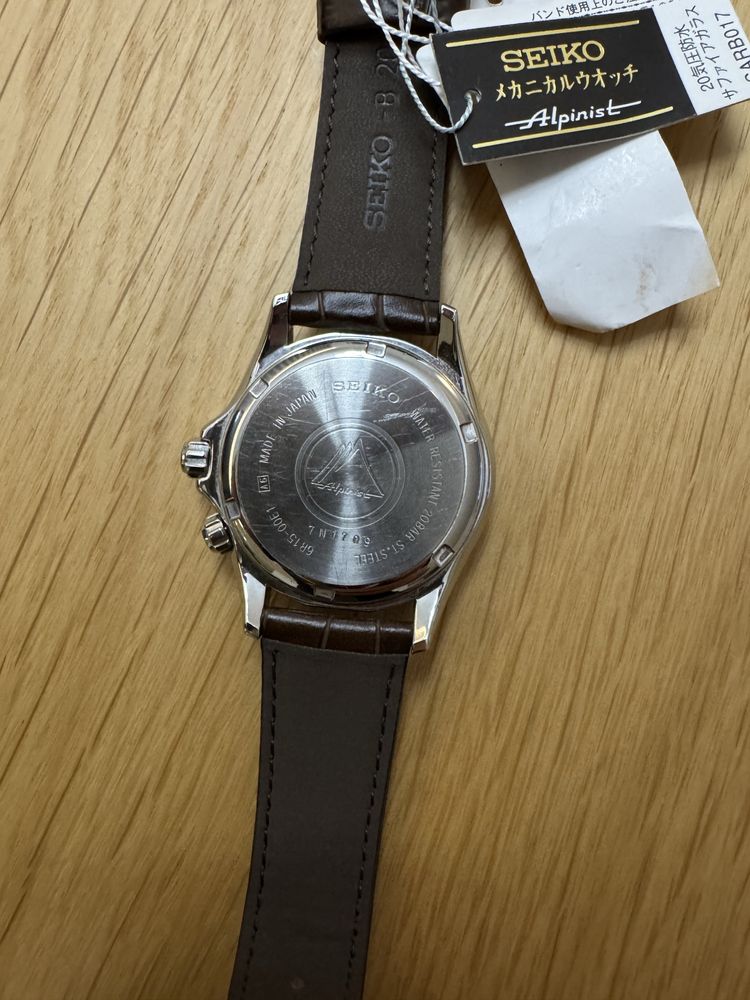 Seiko Alpinist SARB017 – Automático – Full Set