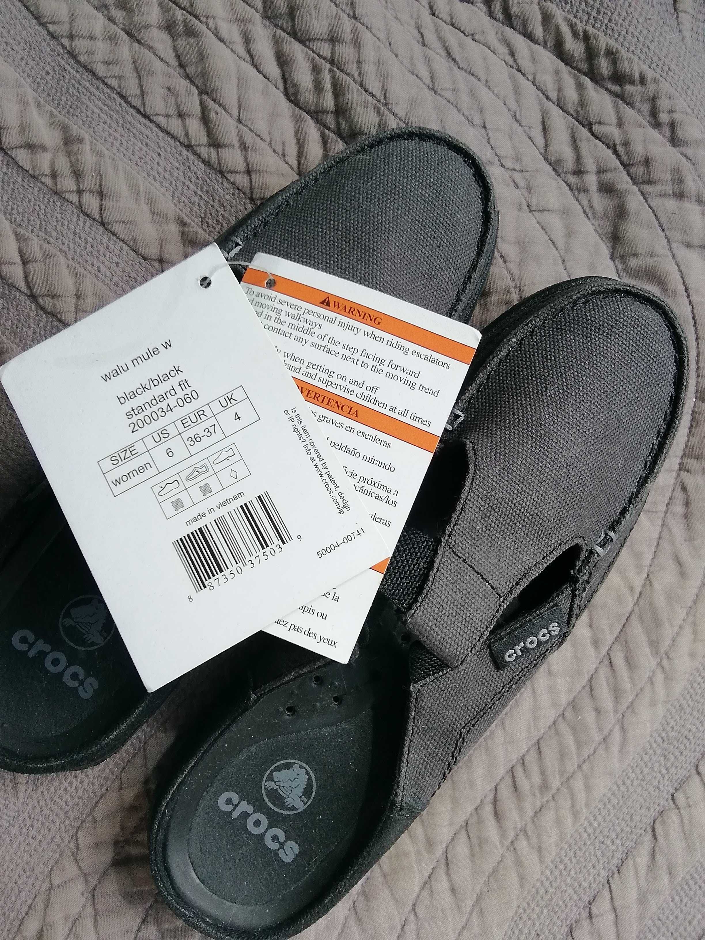 мюлі текстильні Crocs w6