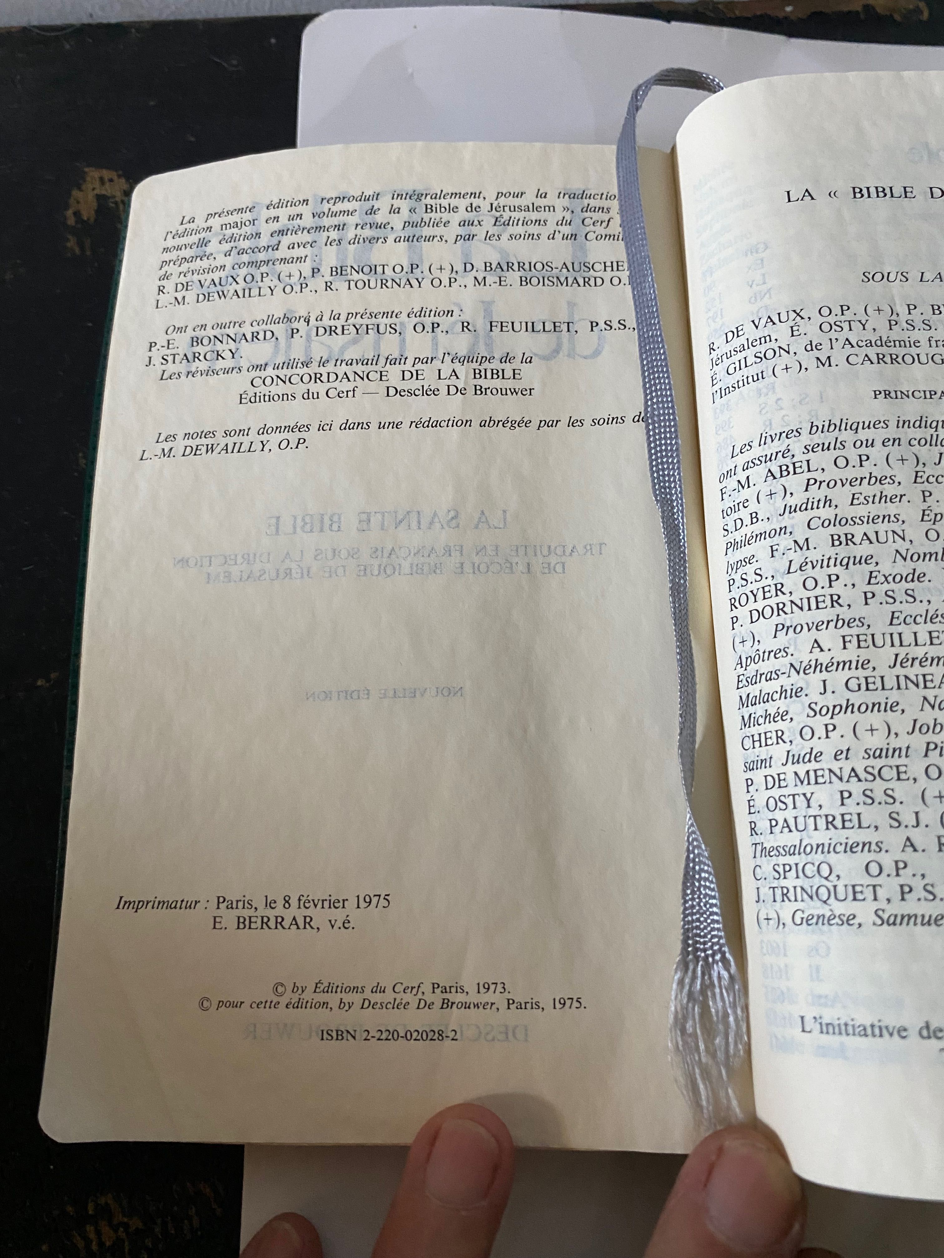 Bliblia de Jerusalém vintage