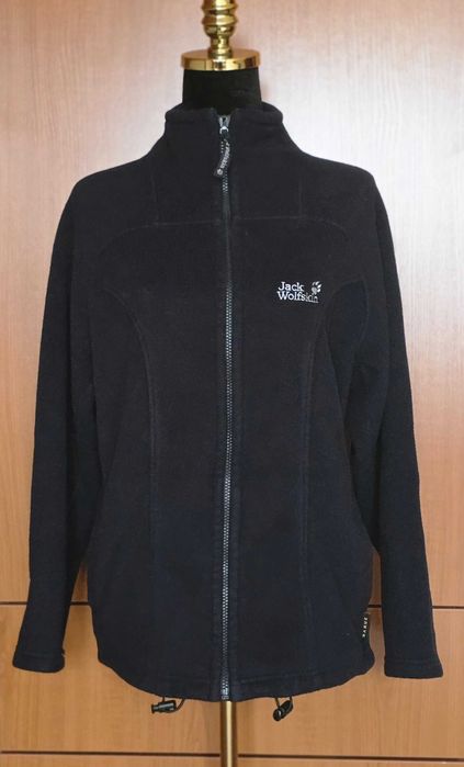 Bluza polarowa *Jack Wolfskin* unisex, czarna roz. M