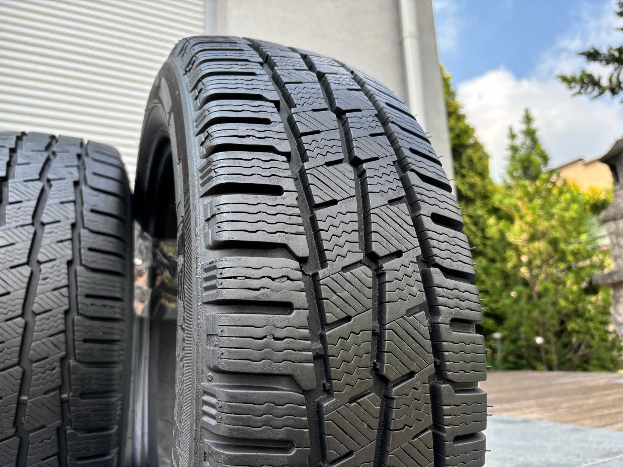 2szt zimowe 215/60R17C Michelin 9,4mm 2021r świetny stan! Z5089 gwaran