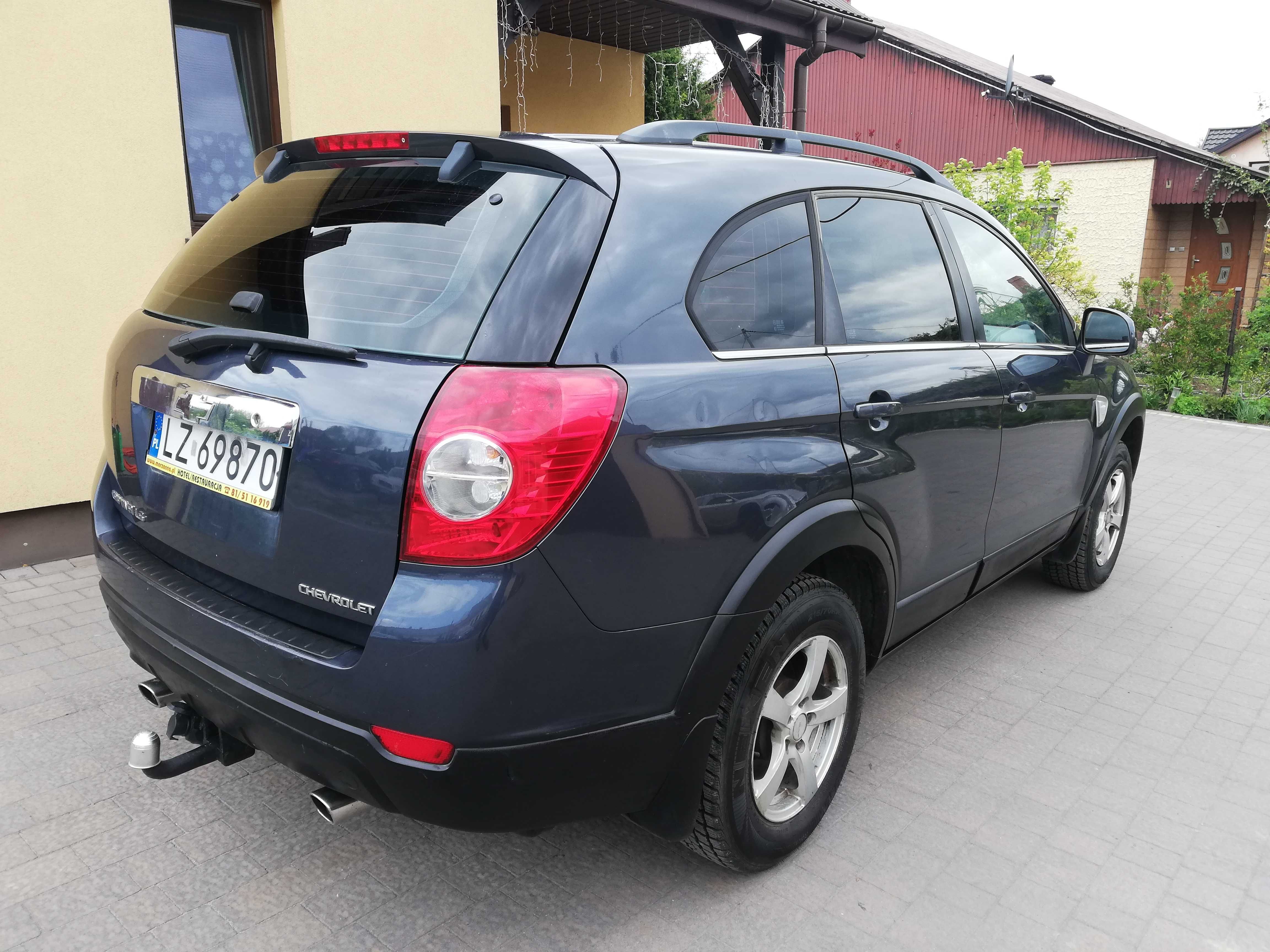 Chevrolet Captiva 2.4 z Gazem sekwencja,hak,2007 rok