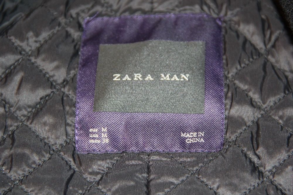 Casaco Preto Homem - Zara