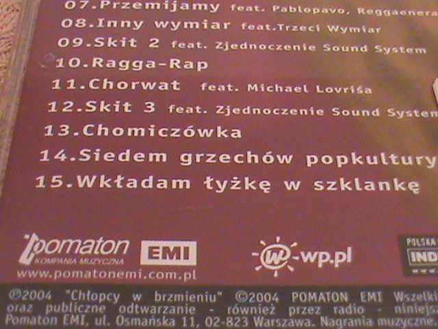 Sidney Polak płyta cd - 2004 - z nalepką.