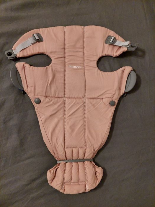 Рюкзак-кенгуру BabyBjorn Mini Woven Dusty pink