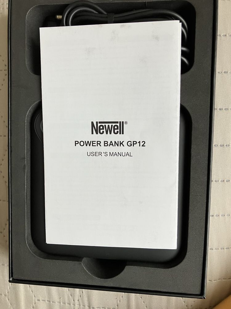 Newell Power Bank GP12 pojemność 24 000 mAh / 88,8 Wh / 3,7 V