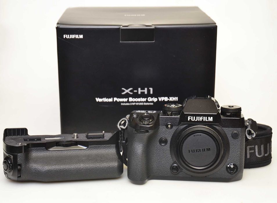 Aparat Fujifilm X-H1 body + Grip VPB-XH1 + lampa EF-X8 Gwarancja!