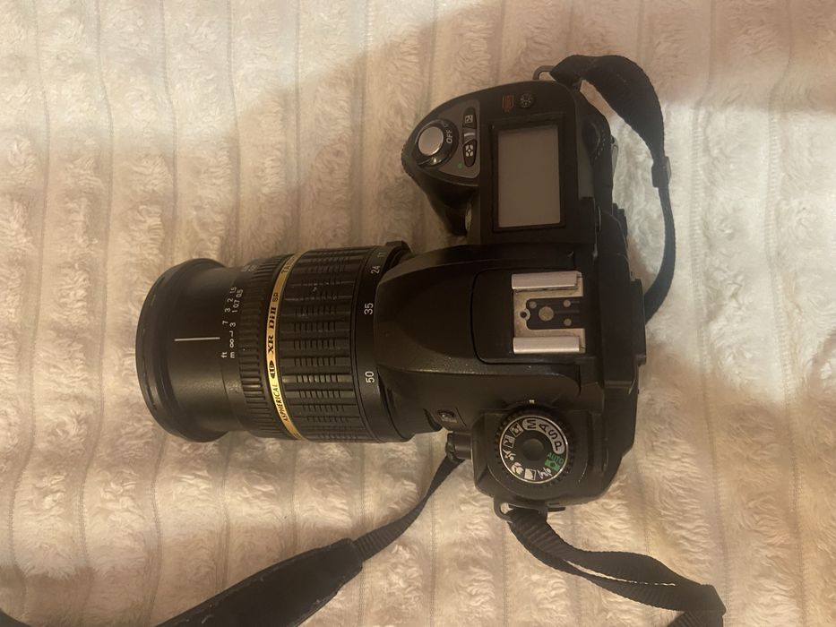 nikon d70+ obiektyw tamron xr di ii sp 17-50mm