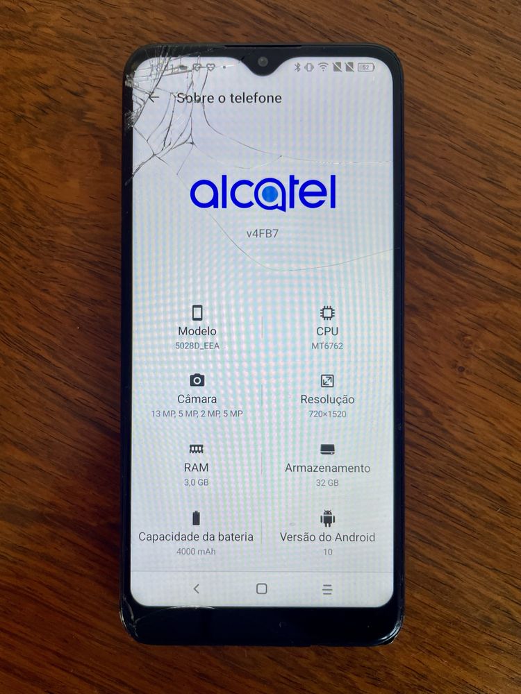 Smartphone Alcatel 1S, 32GB, 2020