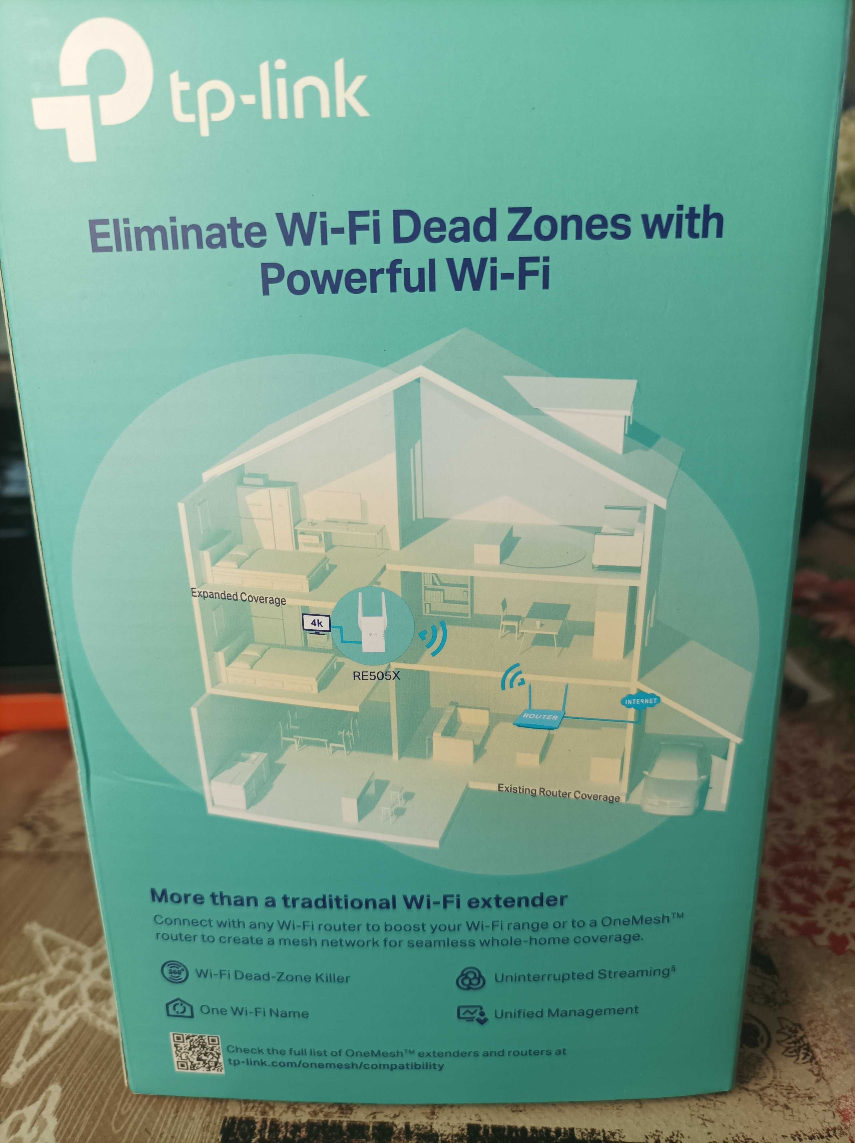 Wzmacniacz sygnału Range Extender wi-fi 6
