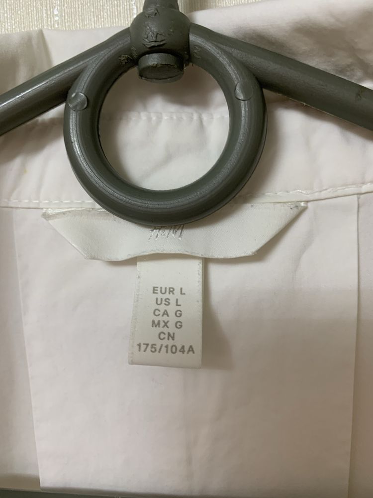 H&M белые базовые рубашки