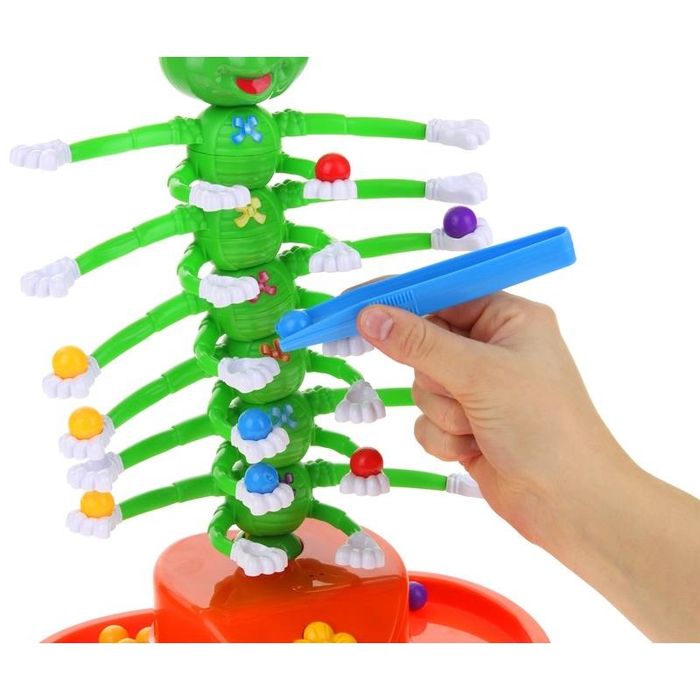 Gra Rodzinna Zręcznościowa Tańcząca Stonoga Gąsienica Układanie Kulek