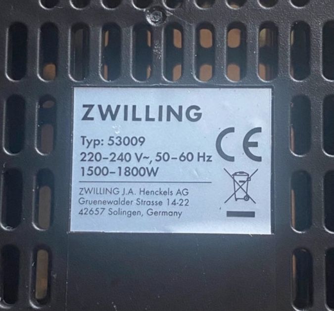 Toster Zwilling.