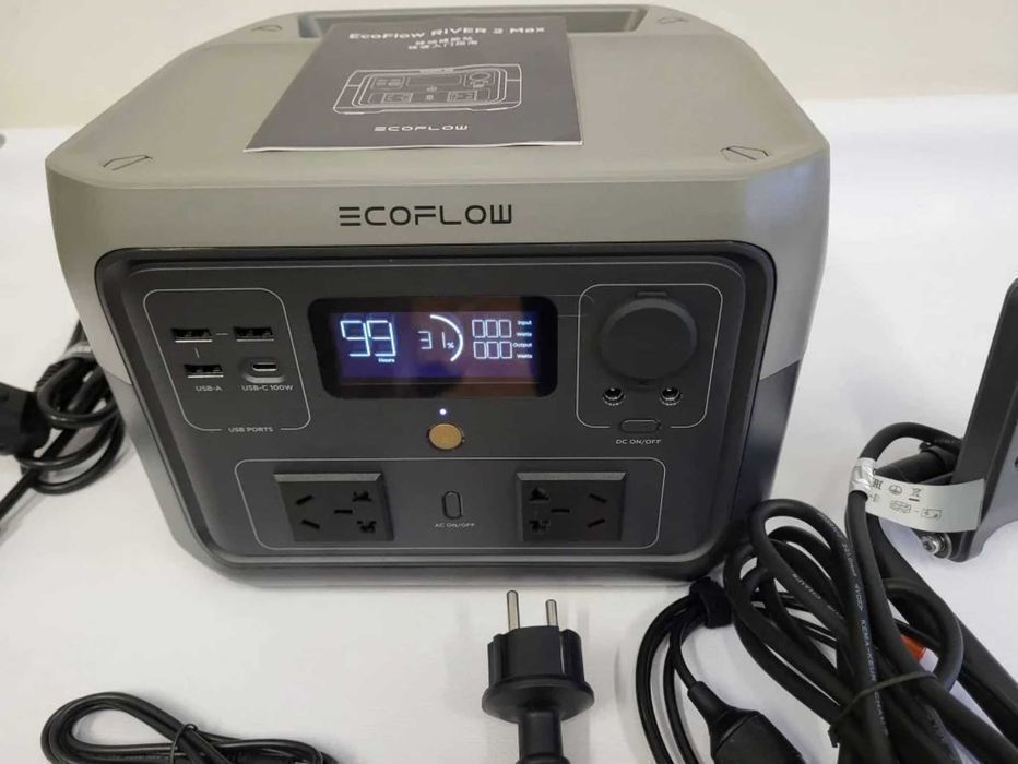 Ecoflow river 2 MAX / Екофлов / Экофлоу / Безкош. доставка по Дніпру.