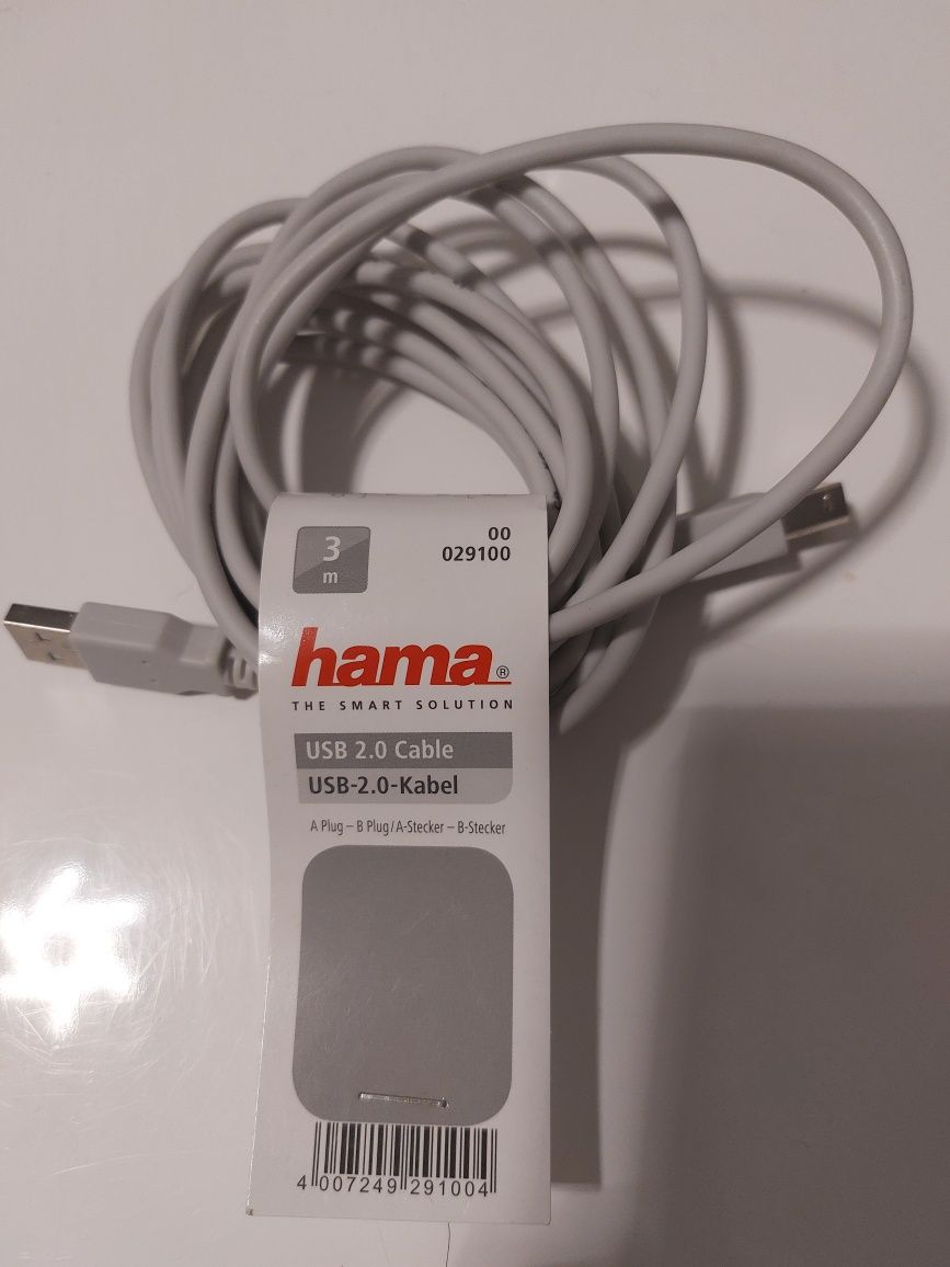 Kabel USB 2.0 3 metrowy