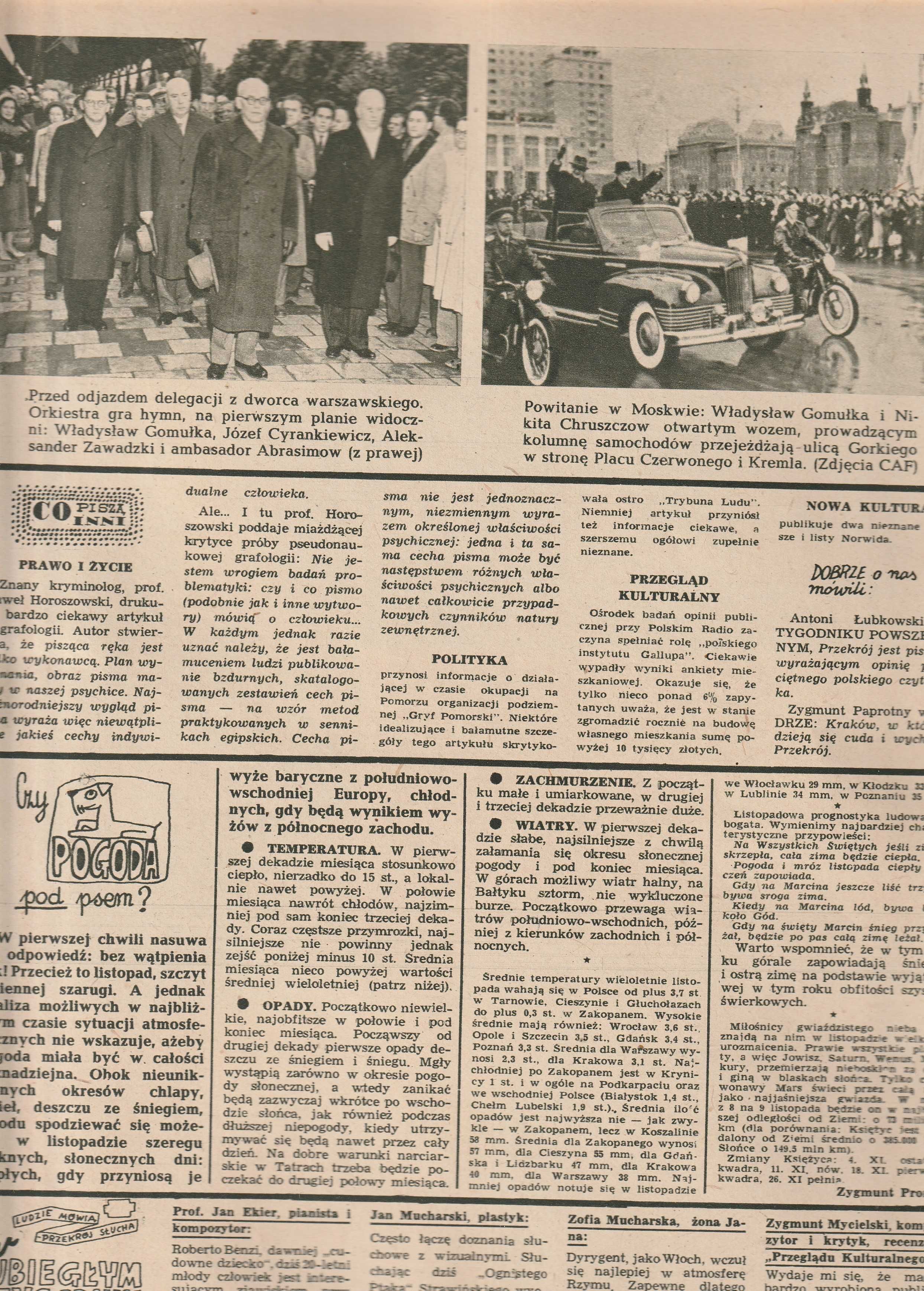 Przekrój 2 listopada 1958 Mega prezent na urodziny