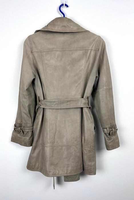 Płaszcz skórzany UGG Australia damski trencz r. M