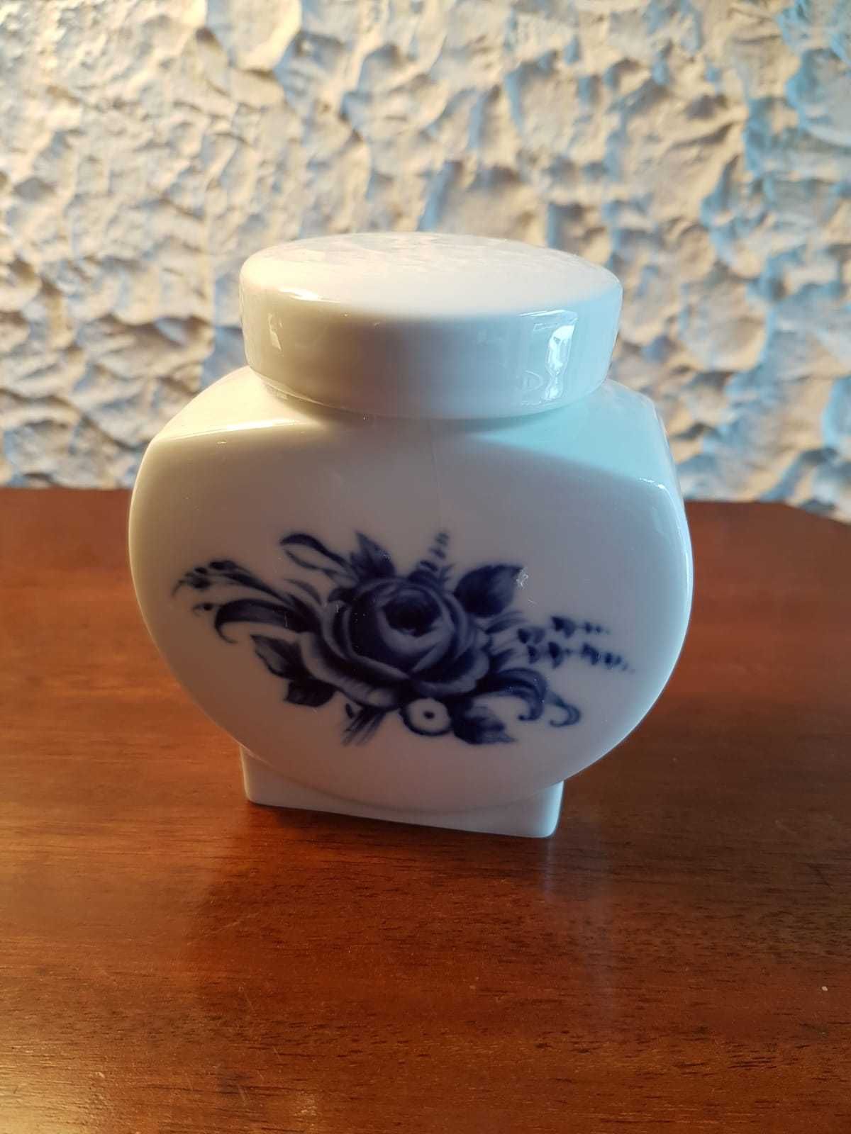 Porcelanowy pojemniczek Melitta Germany kobalt