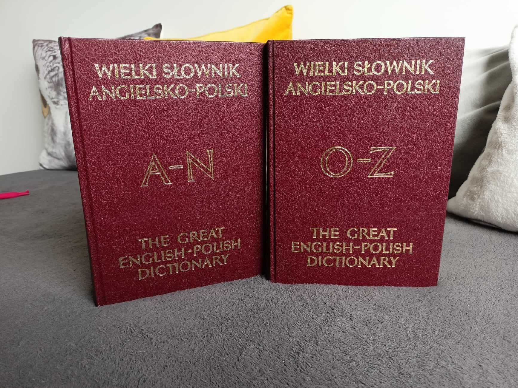 Wielki słownik angielsko-polski podzielony na 2 tomy (wyd. z 1983 r.)