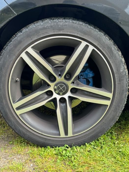 Vendo Jantes Originais BMW 17” — Preto e Cromado
