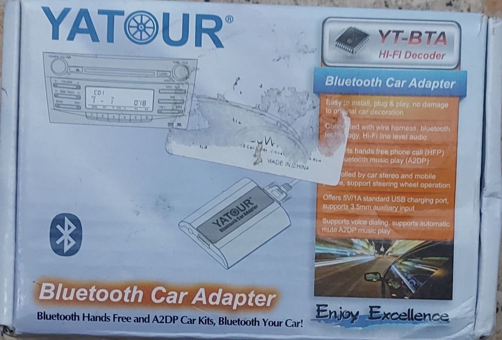 Adapter Bluetooth do samochodu