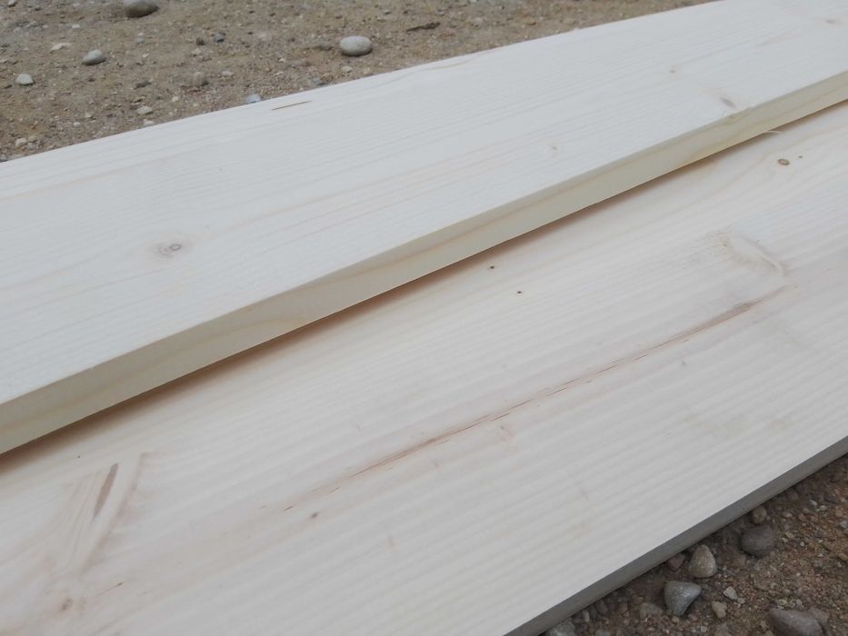 Deska tarasowa, heblowana, świerk