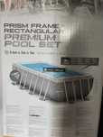 Piscina Intex  tubular retangular 4x2x1