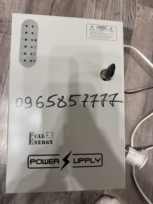 ДБЖ Full Energy BBG-1210/8 для роутера/сигналізації/відеоспостереження