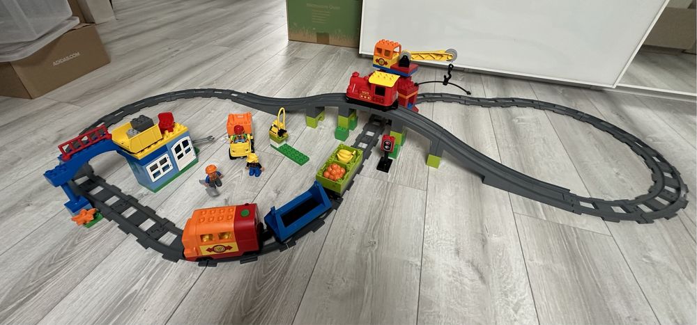 Lego duplo pociąg towarowy 10508