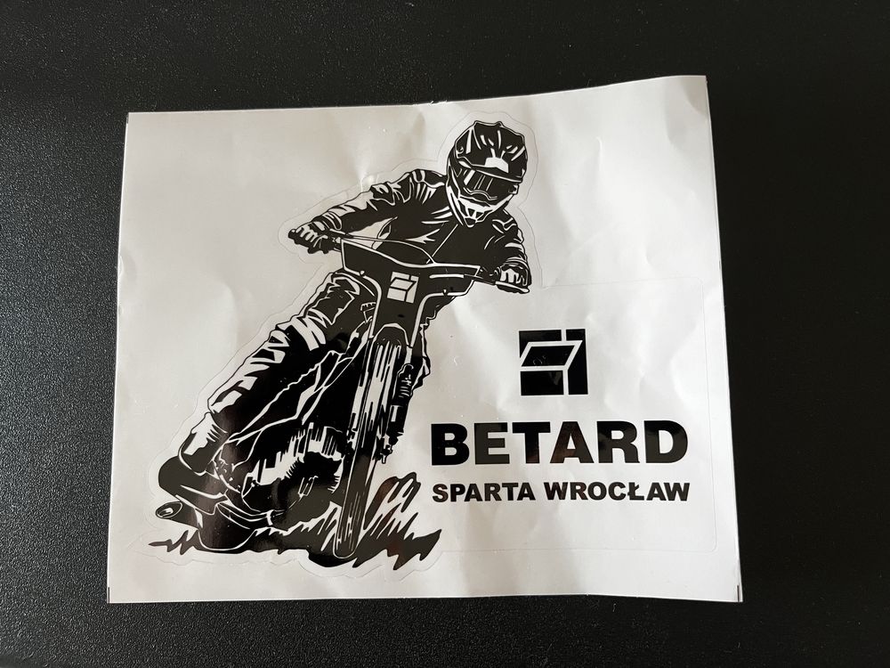 Naklejka na samochod Betard Sparta Wrocław
