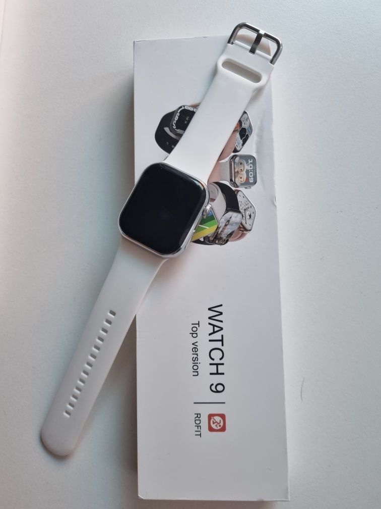 Smartwatch 9 biały pasek