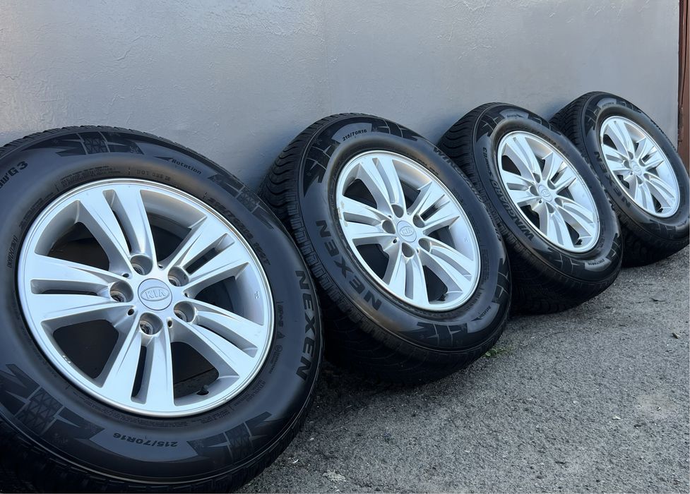 Оригінальні диски Kia r16 5*114,3 Sportage Sorento 215/70/r16 2024 рік