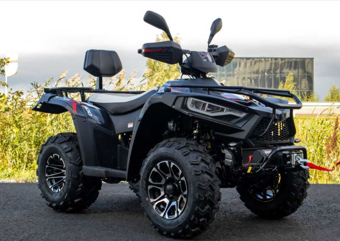 Новый квадроцикл 4x4 Linhai Yamaha LH300ATV-3D Promax Серый !