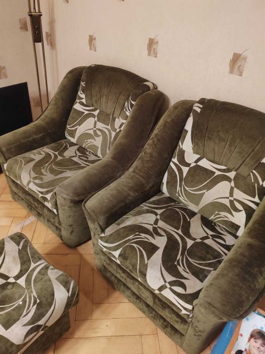 2 fotele.plus 2 pufy