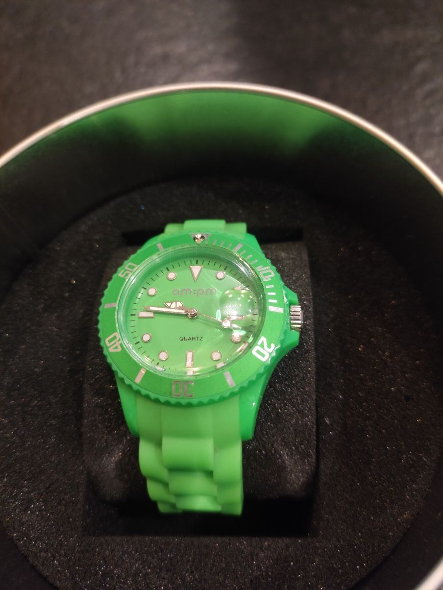 Zegarek AM PM PM139-U209 w kolorze zielonym