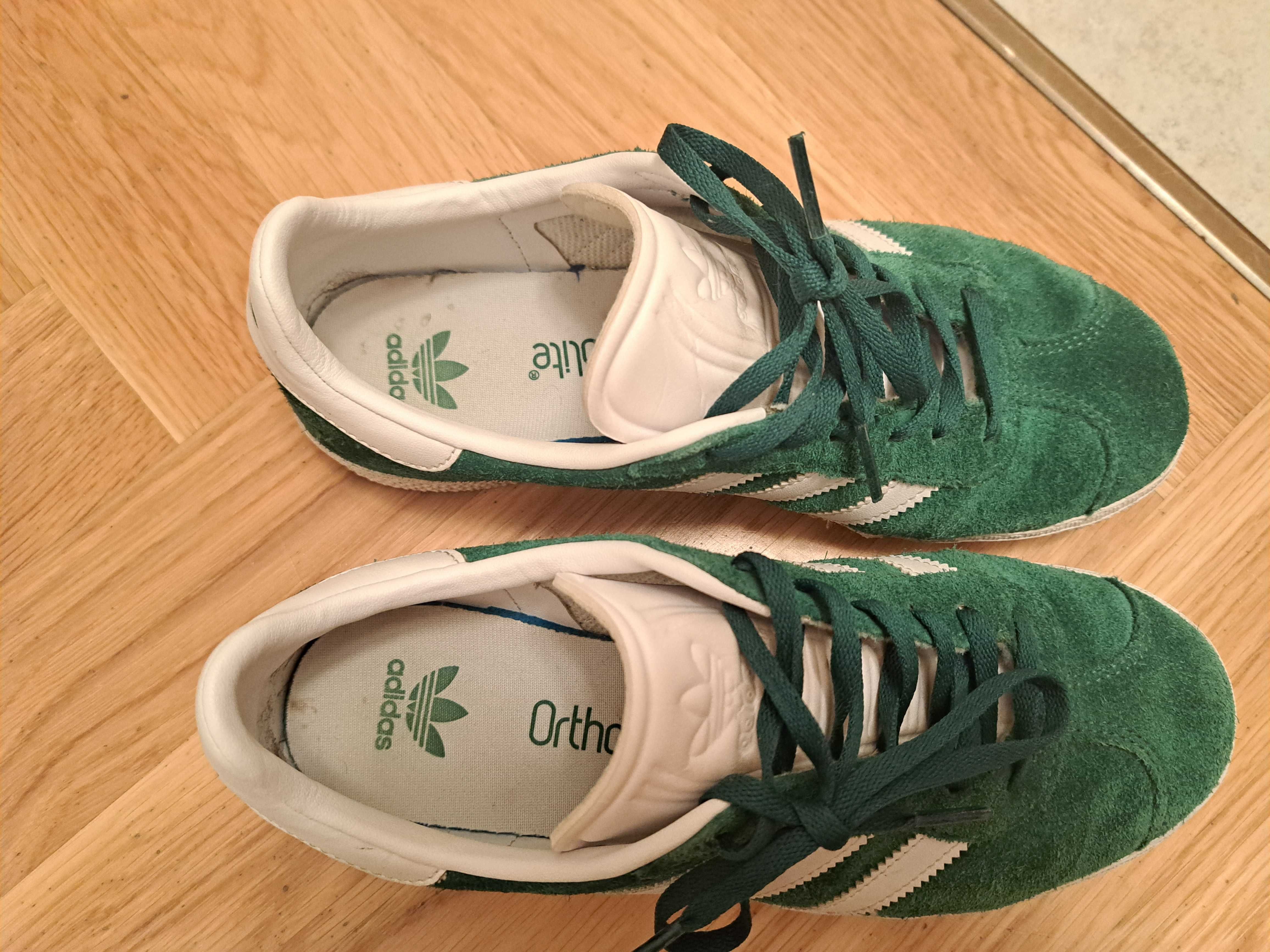 Adidas gazelle ortholite, r36 2/3, 37 zielone