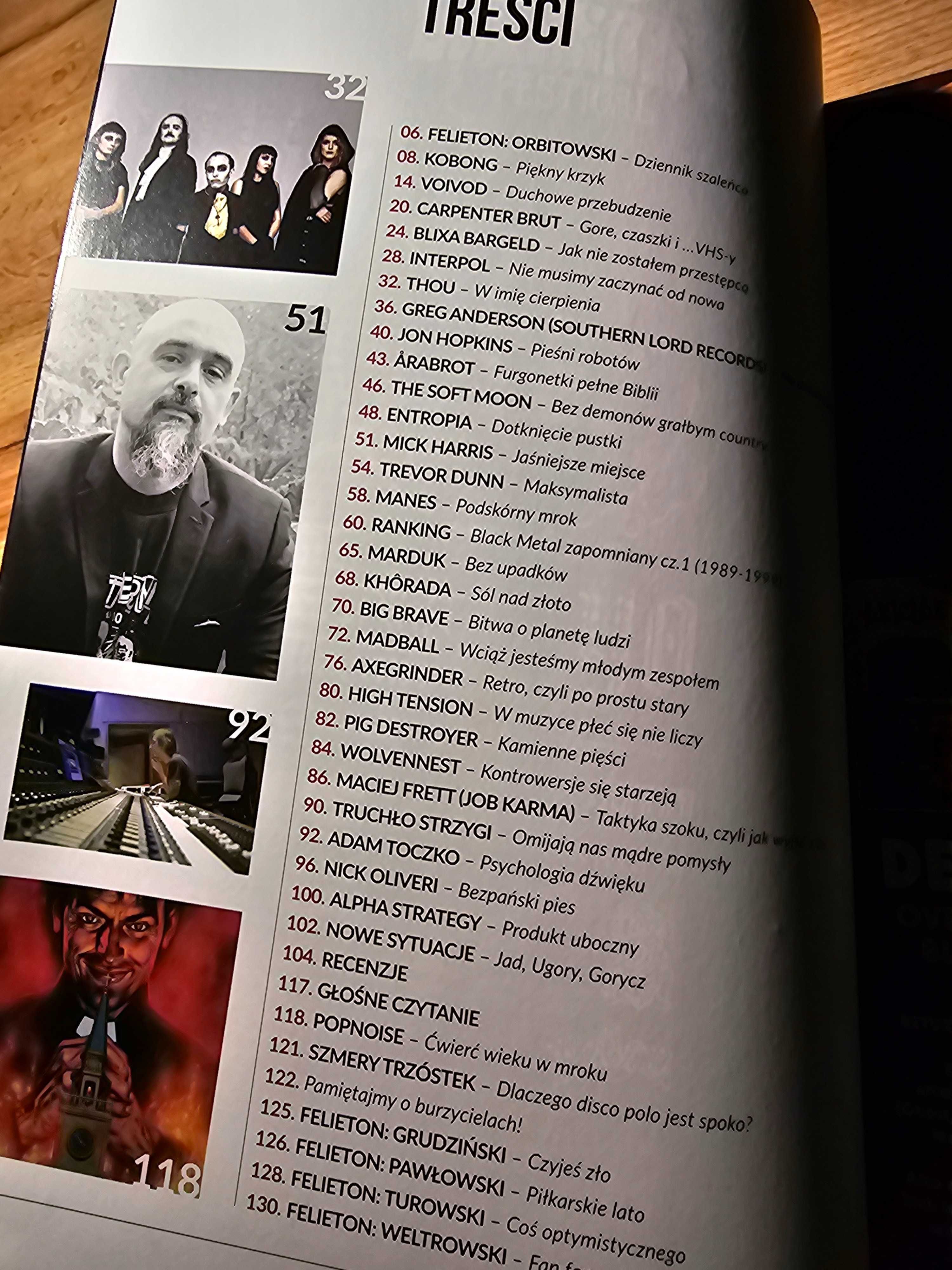 Noise Magazine - 4 (20) październik 2018 - Kobong, Voivod, Marduk