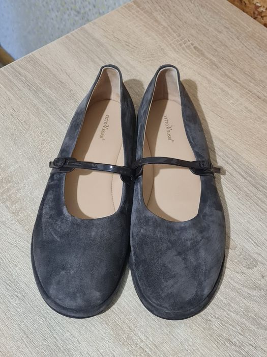 Балетки туфли Vitto Rossi р.41 натуральная замша