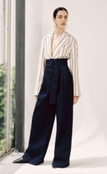 Стильные широкие брюки H&M