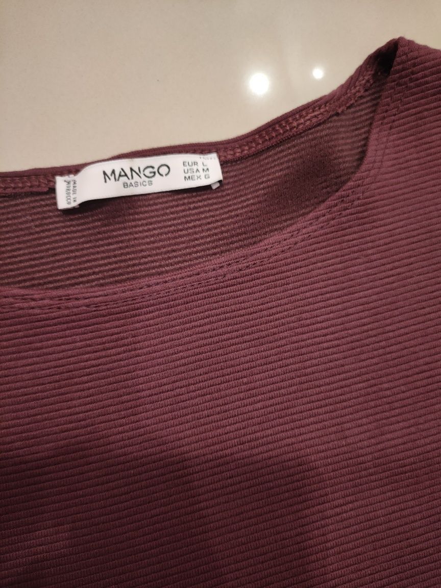 nowa sukienka Mango mini M 38 bordowa