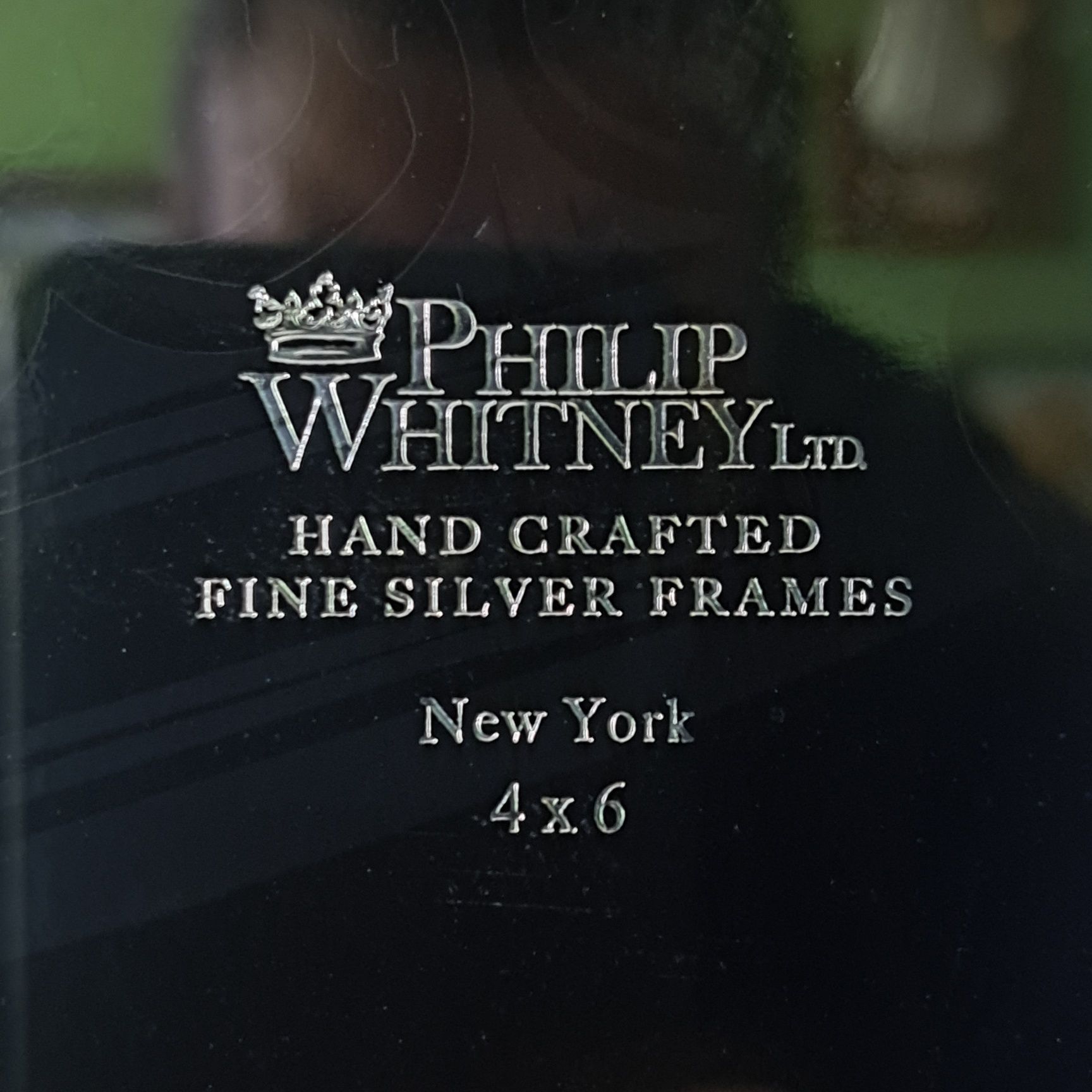 Srebrna ramka Philip Whitney - Nowy Jork