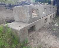 Bloki płyty betonowe na most 'ek